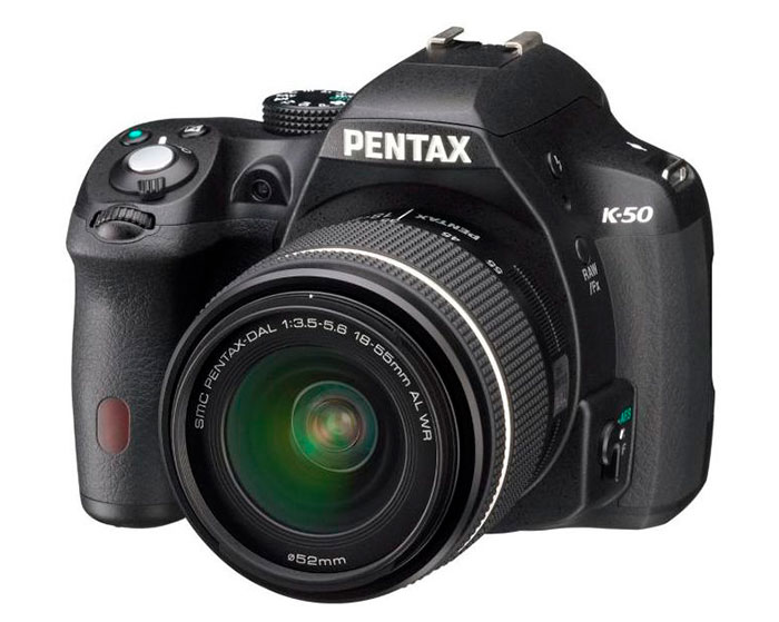 Pentax K-50 con 18-55mm