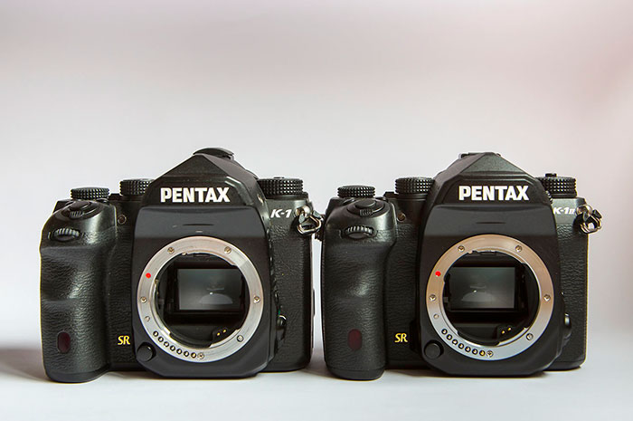 Pentax K-1 Mark II y K-1